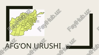afgʻonurushi — PPTX
