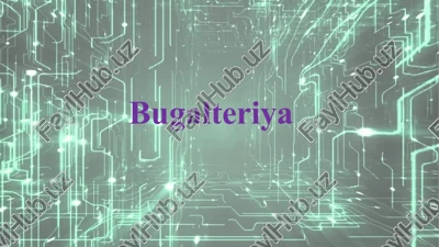 bugalteriya — PPTX