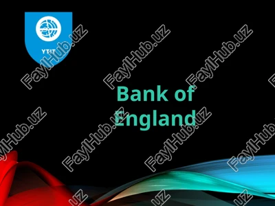 bank of england — PPTX