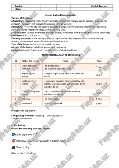 texnikum va kollej ingliz tili konspekti — PDF
