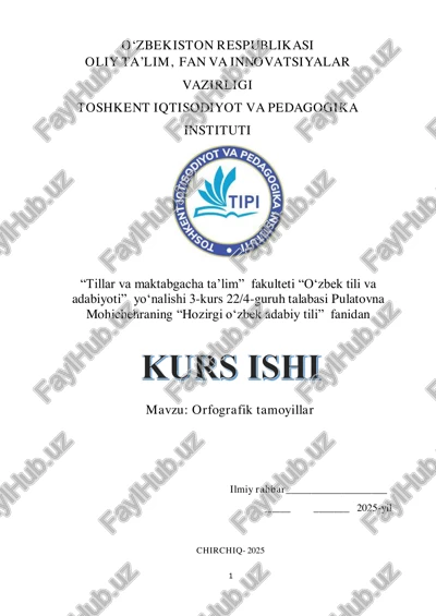 orfografik tamoyillar — PDF