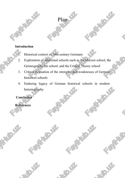 german historical schools — DOCX