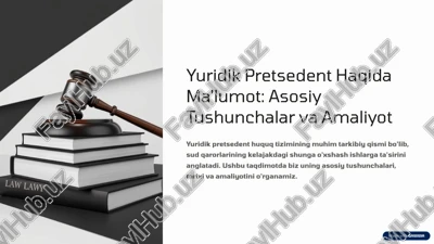 taqdimot ishi — PPTX