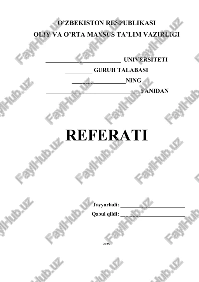 referat yuzi — DOCX
