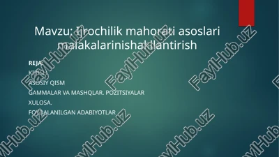 uzluksiz musiqiy ta’lim — PPTX