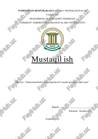 aqlli uylar — PDF