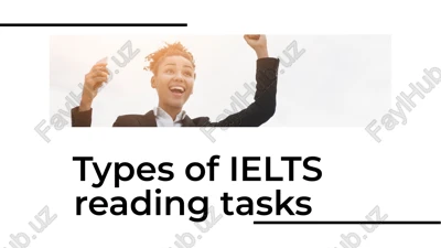 types of ielts reading tasks — PDF
