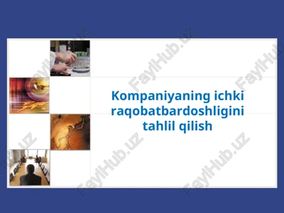 differensial raqobatbardoshlik — PPT
