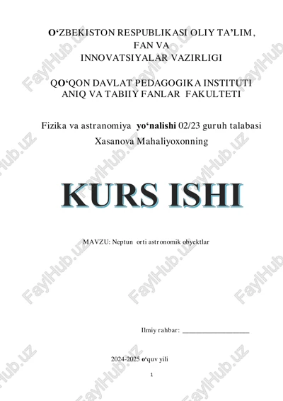 neptun orti astronomik obyektlar — PDF
