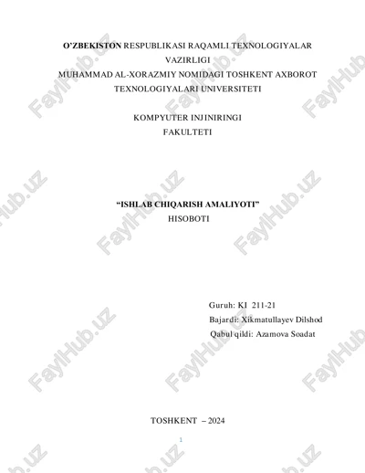 ishlab chiqarish amaliyoti — PDF