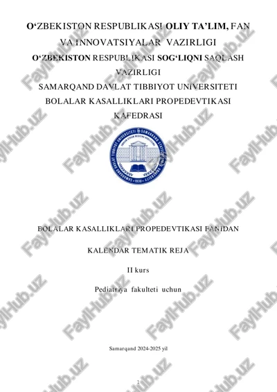 yangi tug‘ilgan chaqaloqning birlamchi parvarishi va patronaji — PDF