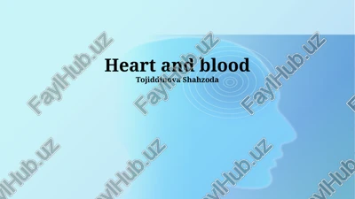 heart and blood — PPTX