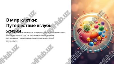 v mir kletki: puteshestvie vglub jizni — PPTX