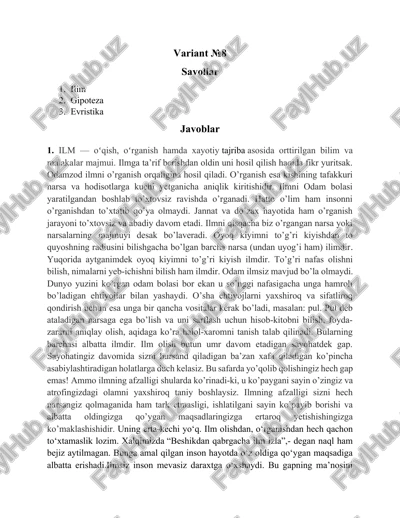 ilm — DOCX