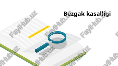 bezgak kasalligi — PPTX