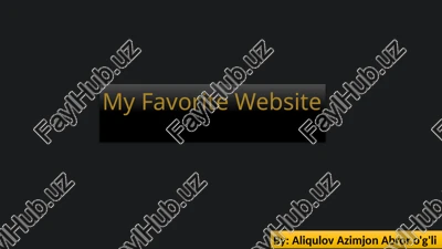 my favorite website — PPTX