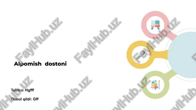 alpomish dostoni — PPTX