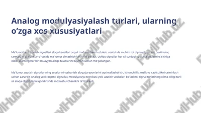 analogmodulyasiyalashturlari — PPTX