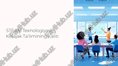 steam texnologiyasi: kelajak ta’limining kaliti — PPTX