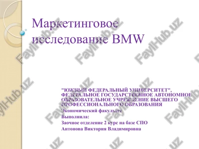 bmw — PPTX