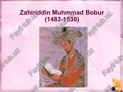 zahiriddin muhmmadbobur(1483- — PPTX