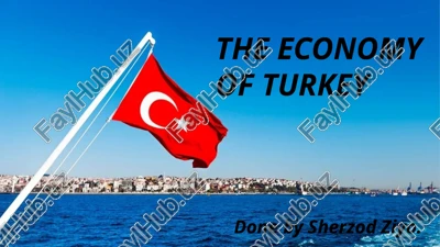 the economy of turkey — PPTX