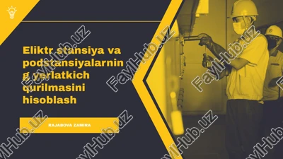 yerlatkich qurilma hisoblash — PPTX