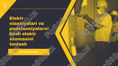 bosh sxema tanlashning asosiy mezonlari va qoidalari — PPTX
