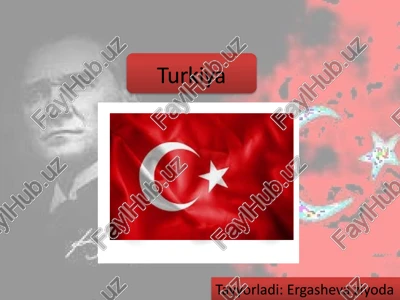 turkiya — PPTX