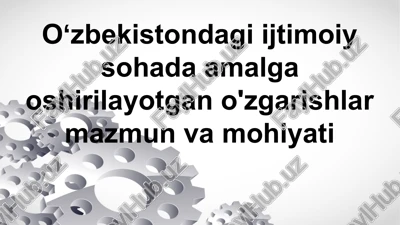 qonunlar va ularning o'zgarishi — PPTX