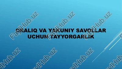 milliy xavfsizlik turlari — PPTX