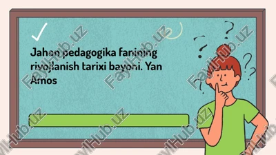 jahon pedagogika fanining rivojlanish tarixi bayoni — PPTX