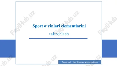bolalar entsiklopediyasi: sport oʻyinlari elementlarini takrorlash — PDF