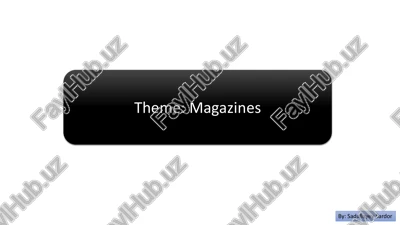 magazines: more than just pages — PDF