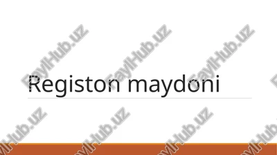 registonmaydoni — PPTX
