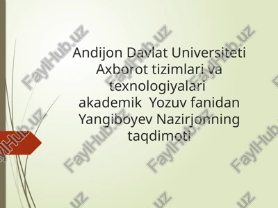 orfografiya — PPTX