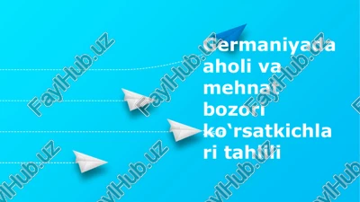 ko'nikmalar bo'shliqlari va kelajakdagi ishchi kuchiga bo'lgan ehtiyojlar — PPTX