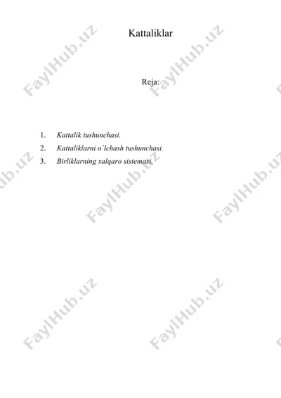 kattaliklar — DOC