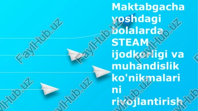erta bolalik rivojlanishi — PPTX