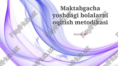 o'yin orqali o'rganish — PPTX