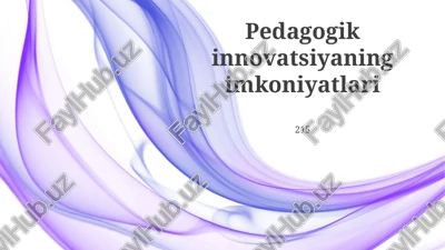 shaxsiylashtirilgan o'quv yo'llari — PPTX