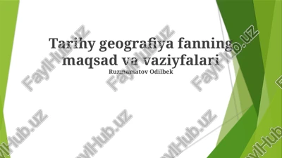 imperiya va davlatlar geografiyasi — PPTX