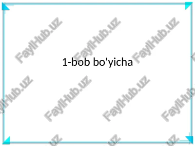 tarbiyachilar uchun metodikalar — PPTX