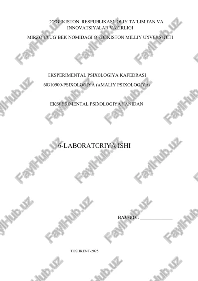 bourdon testi (korrektura testi) — DOCX