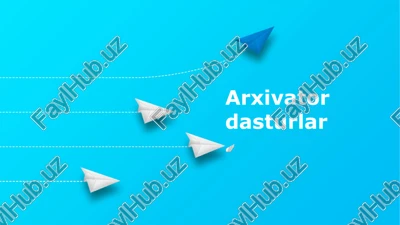 arxivator dasturlar — PPTX