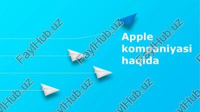 applekompaniyasihaqida — PPTX