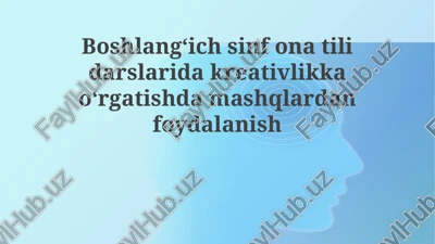 ta'limning maqsadi va ijodkorlik — PPTX