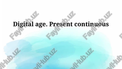 understanding the digital age: definition and characteristics — PPTX