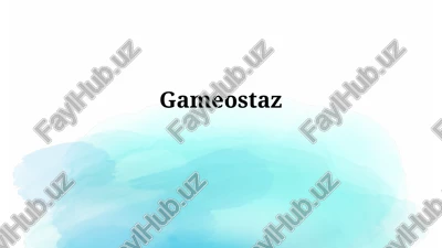 gameostaz — PPTX