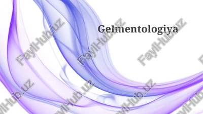gelmentologiya — PPTX